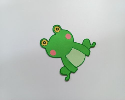 how to make a paper frog