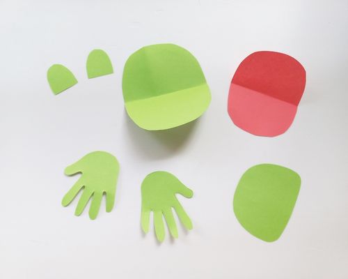 how to make frog hands