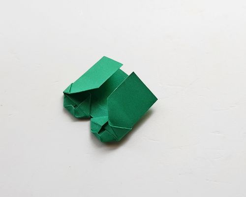 origami shamrock instructions