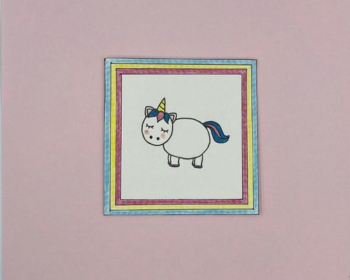 realistic unicorn drawing for kids