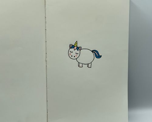 realistic unicorn drawing