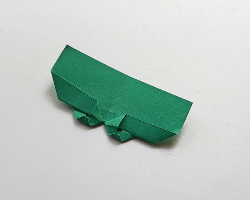 shamrock origami instructions