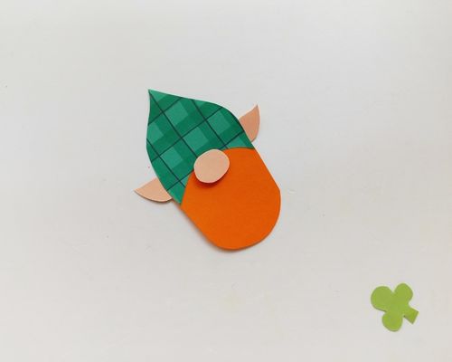 st patricks day gnome face cards to make