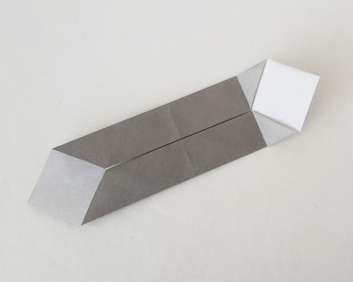 step by step origami bunny