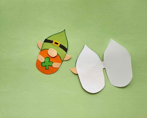 gnome leprechaun st patricks day card