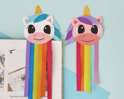 DIY Rainbow Unicorn Craft