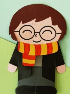 Paper Bag Harry Potter Craft - Easy Crafts For Kids