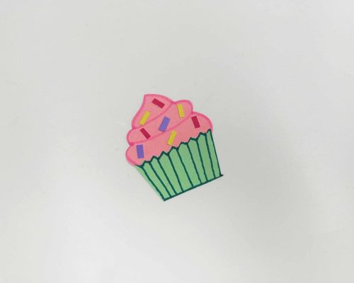 how to make a cupcake from paper