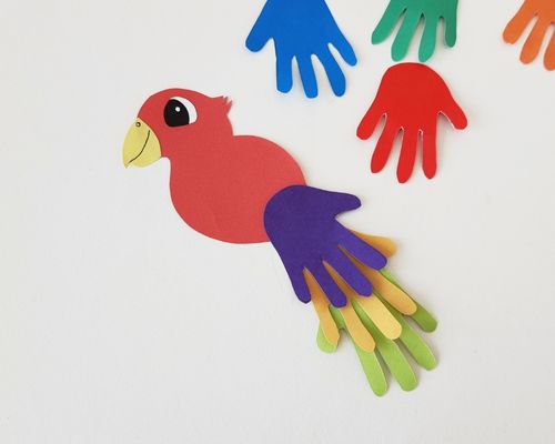 parrot craft for preschool
