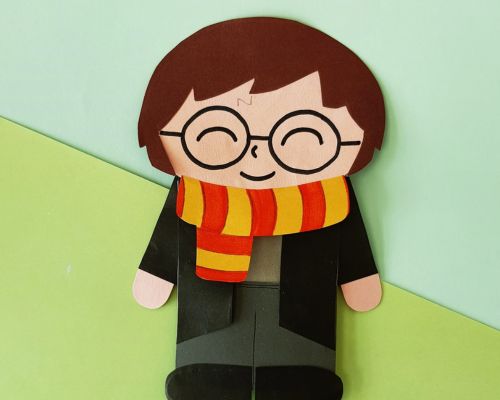 Paper Bag Harry Potter Craft