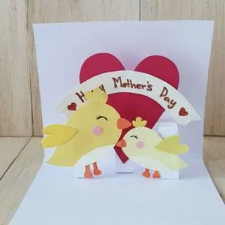 Cute Mother's Day Pop Up Card