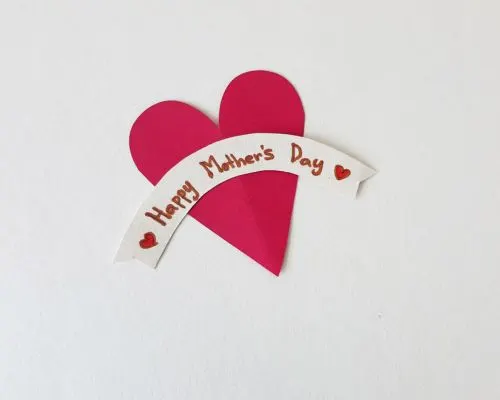 DIY Happy Mothers Day Pop up card
