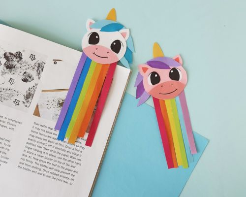 Rainbow Bookmark Instructions