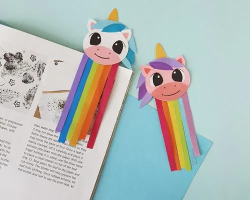Rainbow Bookmark Instructions