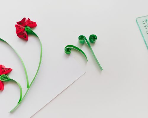 diy rose card for kids
