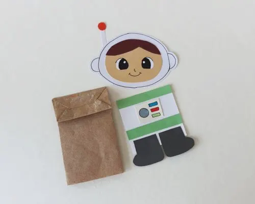 neil armstrong puppet craft