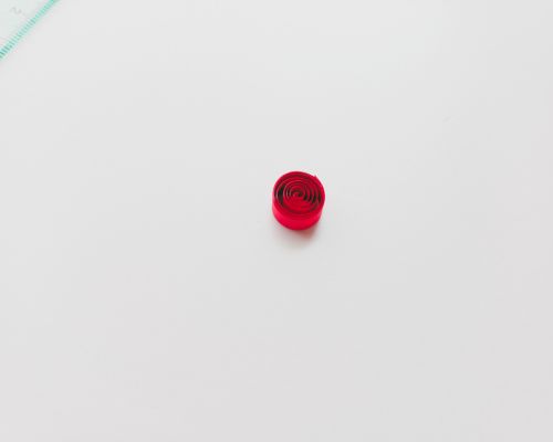 quilled rose craft instructions