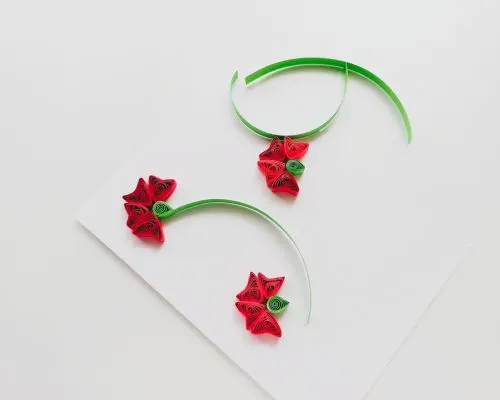 quilled roses Mothers Day card
