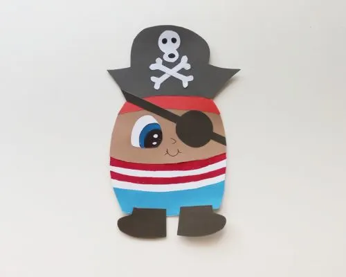 diy paper pirate craft