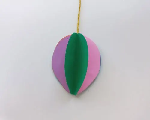 how to make a hot air balloon for a school project
