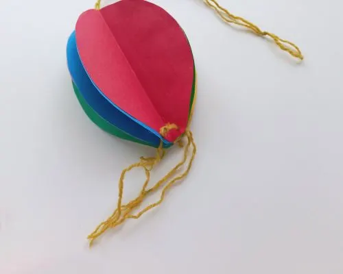 how to make a hot air balloon toy