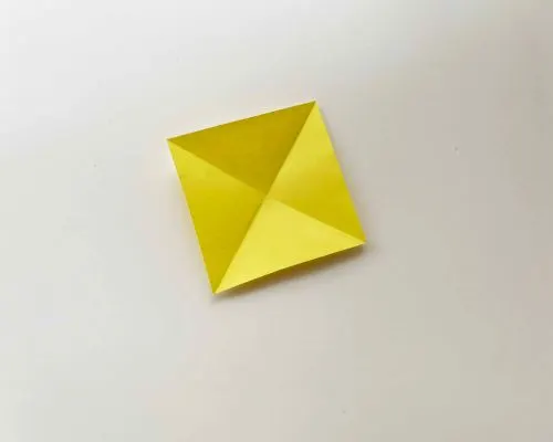 sunflower origami easy
